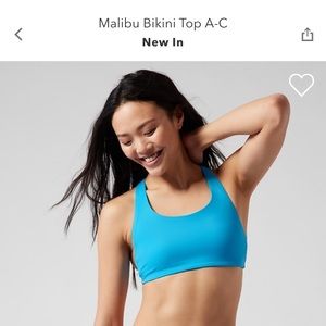 Athleta Malibu swim top and bottom
